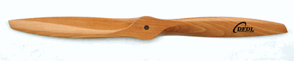 Пропеллер деревянный 17x10
